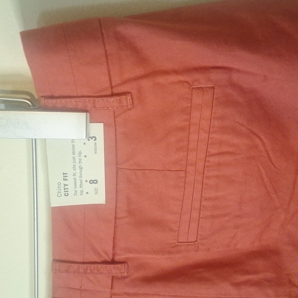 J Crew City Fit Broken In Chino Shorts Size 8 NWT - Picture 5 of 8